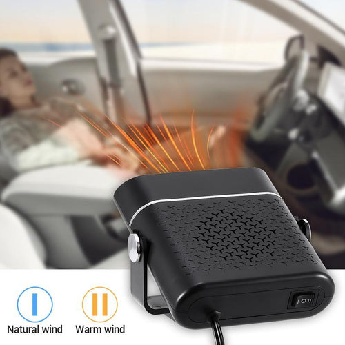 12V Car Heater & Defroster — Instant High-Power Heat, Fast Windshield Defogging, 360° Rotation, Plugs into Cigarette Lighter. Perfect Valentine’S Gift