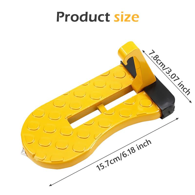 1 Count Roof Step Assistance，Door-Mounted Pedal for Easy Roof Rack Access