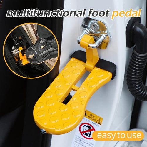 1 Count Roof Step Assistance，Door-Mounted Pedal for Easy Roof Rack Access